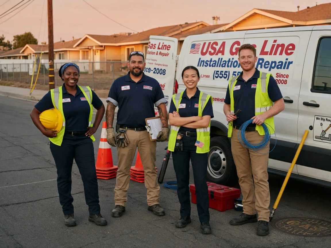 Gas Line Installation company in Minier, IL